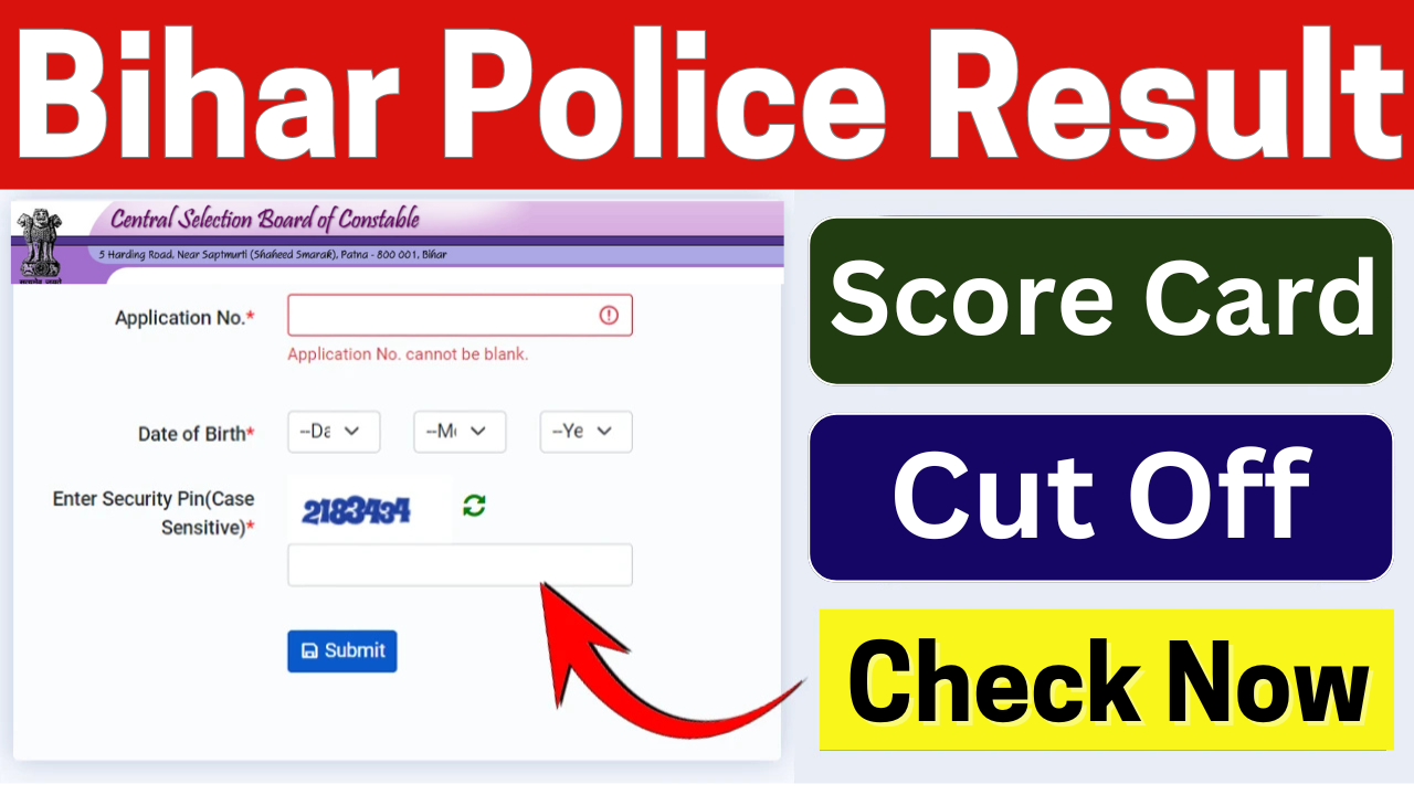 Bihar Police Constable Result 2024